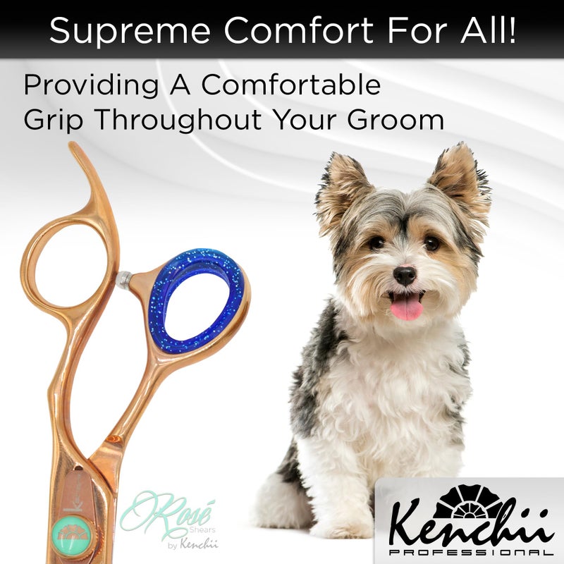 Kenchii Extra Soft Premium Shear Finger Ring Inserts - Thick, Quality Comfort. Elevate Your Grooming Experience with Precision and Style in Multiple Colors - Image 5